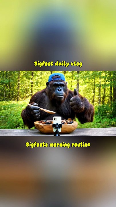 Bigfoot morning routine vlog