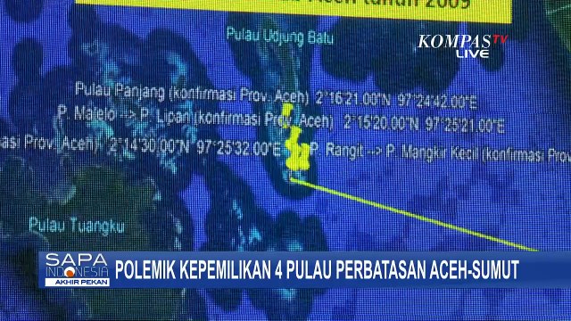 Babak Baru Sengketa Pulau, Begini Sikap Gubernur Aceh, Sumut, hingga Kemendagri