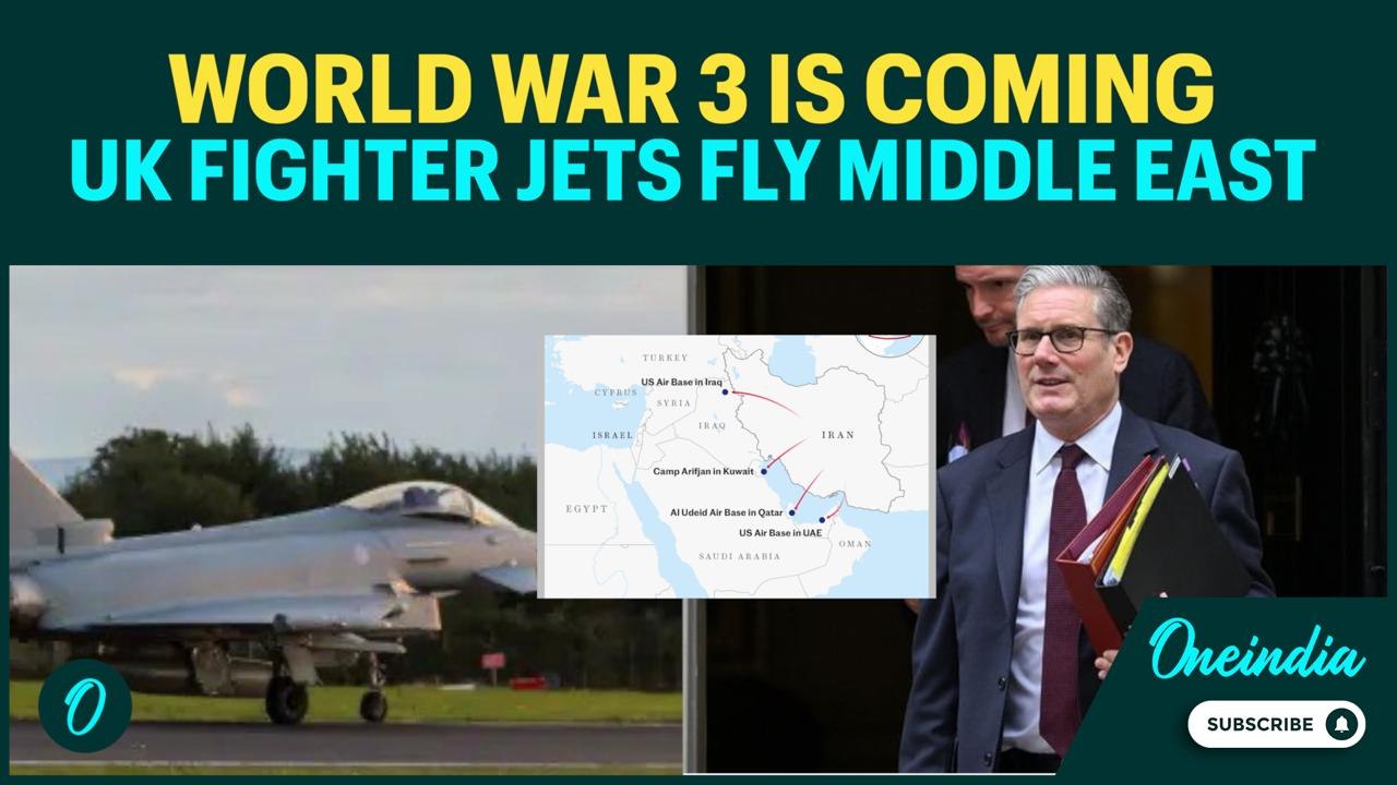 Iran-Israel War Breaking: UK PM Sends Fighter Jets, Army Assets To Middle East | WW3 at Any Moment!