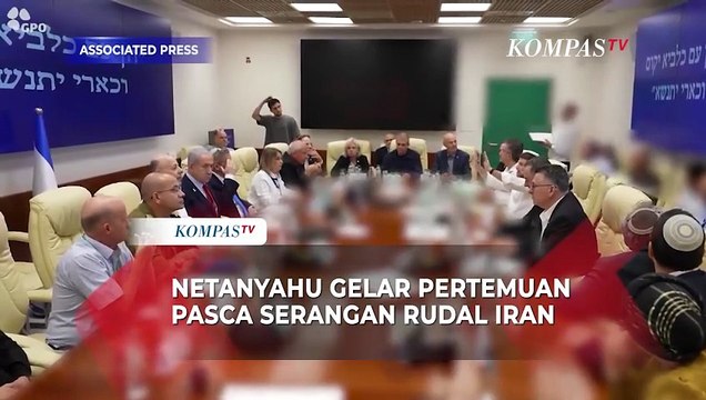 PM Israel Netanyahu Gelar Pertemuan Tingkat Tinggi Pasca Serangan Rudal Balistik Terbaru dari Iran