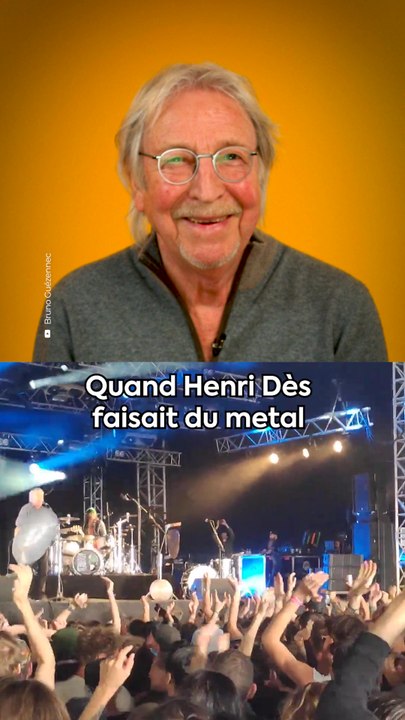 « Mais à quelle sauce on va être bouffés ? » Quand la star de la chanson pour enfants @Henri Dès jouait dans un festival de métal. Pour neo, il raconte cette expérience hors du commun ! 🎸🤘