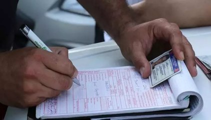 Otomobil sürücüsüne ‘kask’ cezası şoku