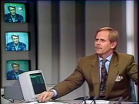 Johnny Hallyday – Interview Bercy & Portrait – Journal 20h Antenne 2 (10 septembre 1990)