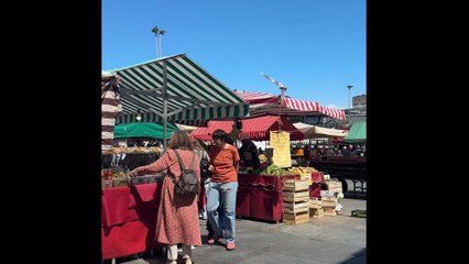 Le marché ouvert du 'Porta Palazzo', à Turin