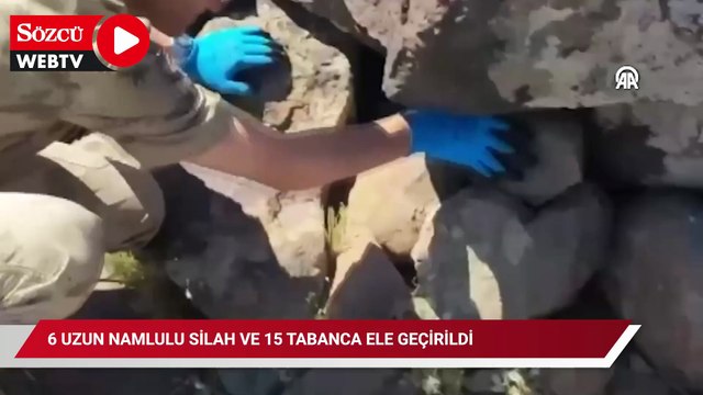 Şanlıurfa'da 6 uzun namlulu silah ve 15 tabanca ele geçirildi