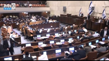Bocciata in Israele la mozione per sciogliere la Knesset