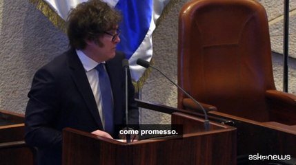 Milei: dal 2026 l'ambasciata argentina in Israele sarà a Gerusalemme