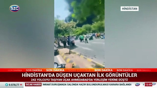 Hindistan'da yolcu uçağı düştü!