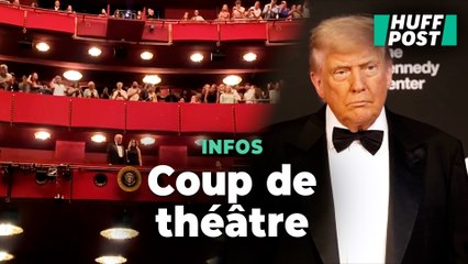 Huées, drag queens, la première des Misérables ne s’est pas passée comme prévu pour Trump