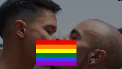 Gay Kissing Scene