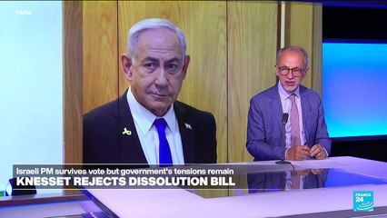 'Slight reprieve' for Netanyahu Knesset rejects dissolution bill