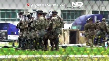 Marines przechodzą szkolenie w związku ze wzrostem obecności wojskowej w Los Angeles