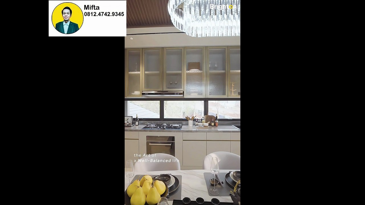P76. DIJUAL RUMAH BARU CLUSTER WYNYARD TIPE 8 , HIERA KAWASAN PREMIUM DI BSD CITY,