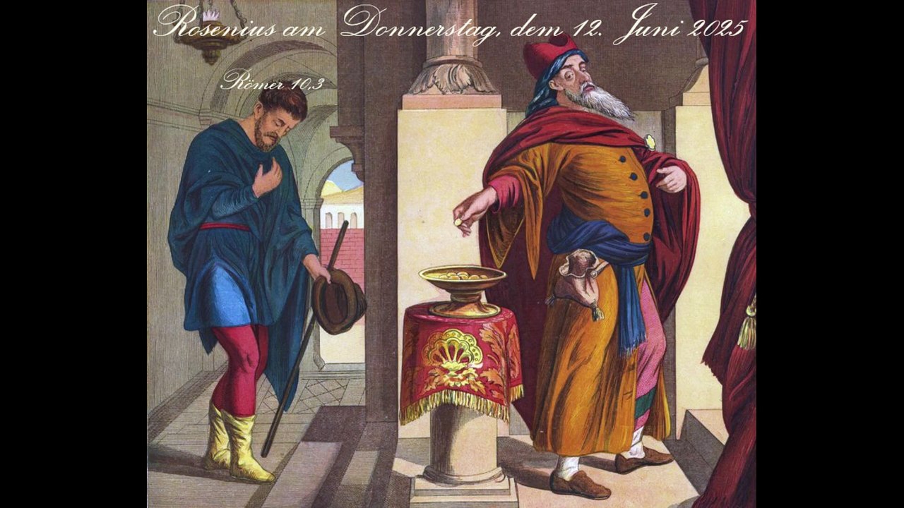 Rosenius am Donnerstag, dem 12. Juni 2025, zu Römer 10,3