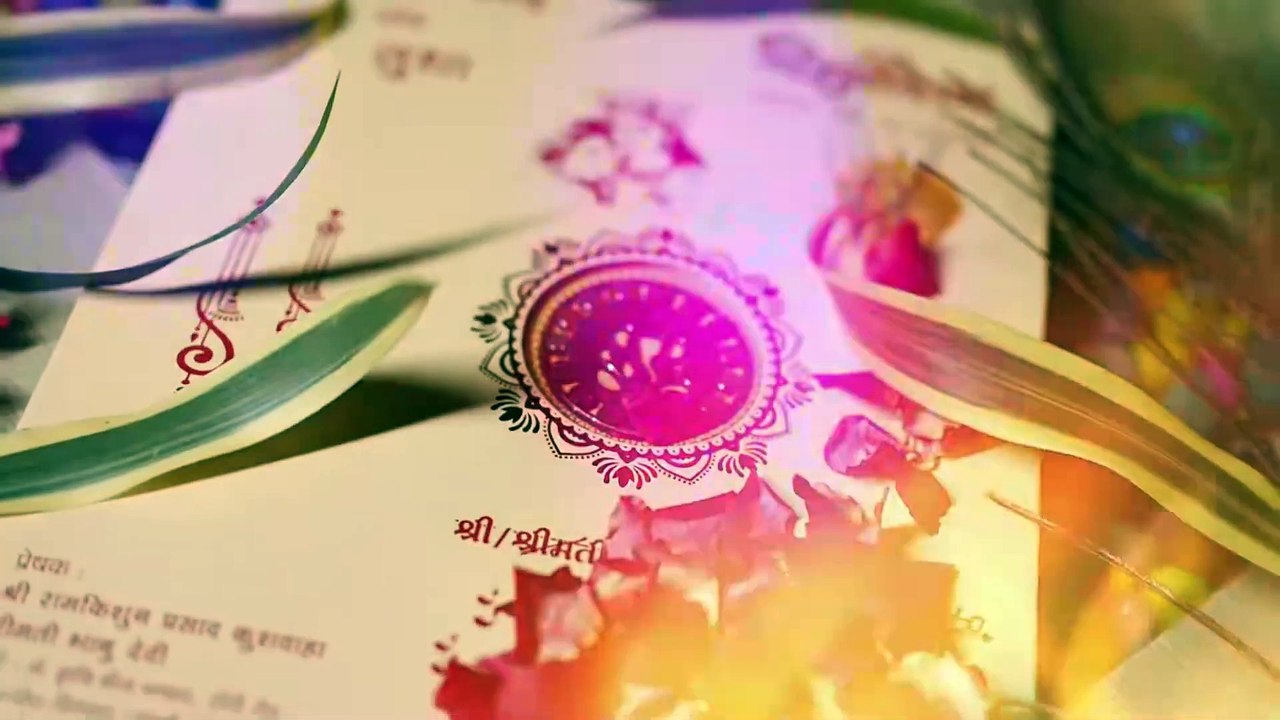 Cinematic Wedding Invitation Video _ Invitation Card