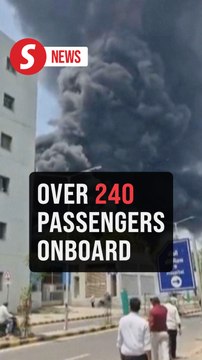 Air India plane to London crashes in Ahmedabad