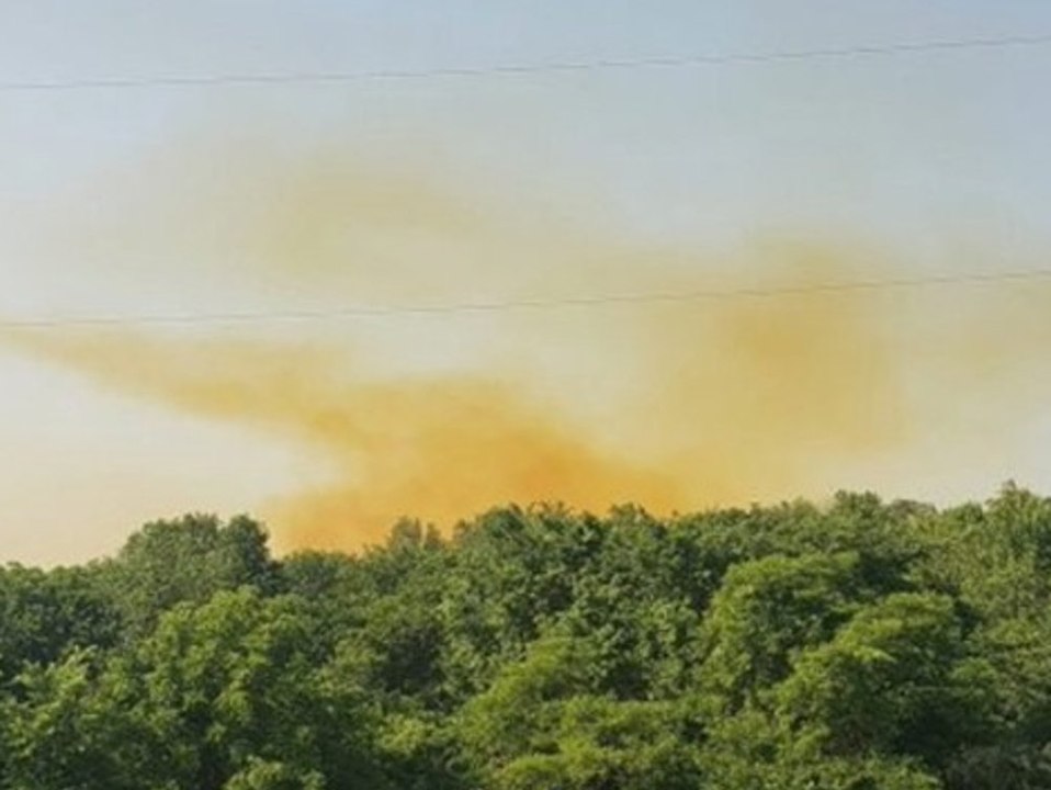 Giftige wolke: vorfall in sprengstofffabrik setzt gase frei
