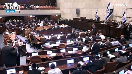 Israele, non passa il disegno di legge dell'opposizione per sciogliere la Knesset