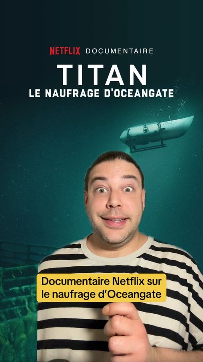 Netflix sort un documentaire Titan le naufrage d’Oceangate ! Et si tu l’as déjà vu dis-moi ce que t’en as pensé ☺️Ça revient sur la tragédie du submersible Titan, qui a implosé en juin 2023 lors d'une plongée vers l'épave du Titanic