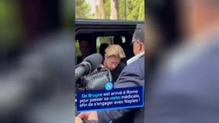 Naples - De Bruyne est à Rome pour sa visite médicale