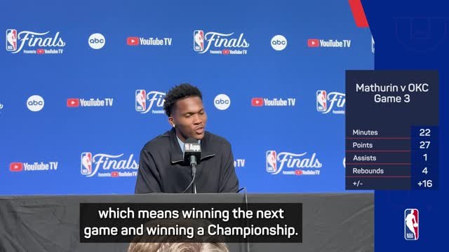 Pacers' Mathurin in dreamland after dominant Game 3 display