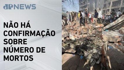 Avião que caiu na Índia tinha como destino Londres