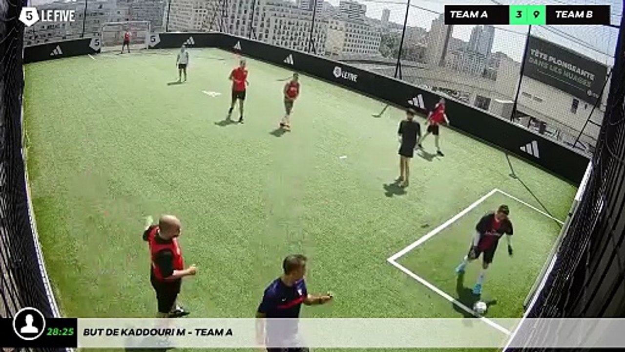 But de Kaddouri M - Team A