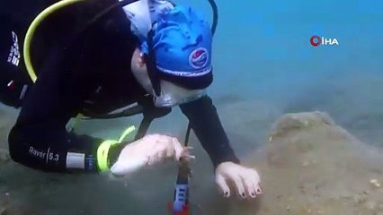 Gazipaşa’da caretta carettalar için deniz dibi temizliği yapıldı