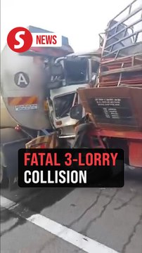 Lorry driver killed in three-vehicle crash on NSE