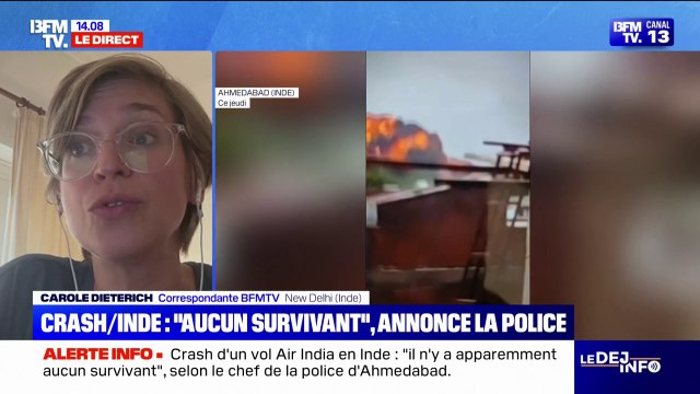 Crash d'avion en Inde: la police affirme qu'il n'y a apparemment aucun survivant