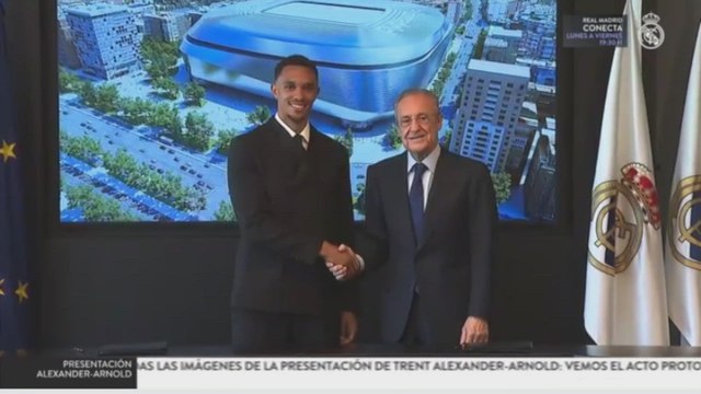 Presentación completa de Trent Alexander-Arnold con el Real Madrid