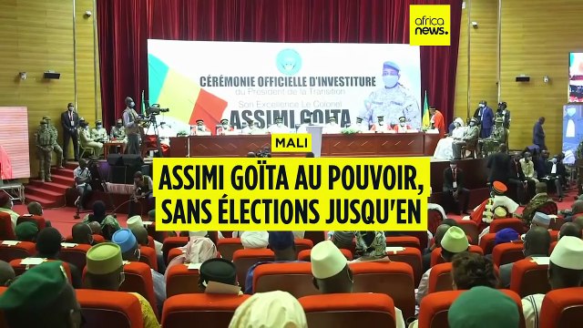 Mali : le mandat d'Assimi Goïta prolongé de 5 années supplémentaires
