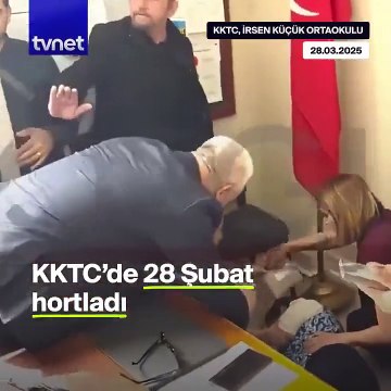 Laik atak geçiren dinozor! Başörtülü öğrenciyi görünce yere yığıldı
