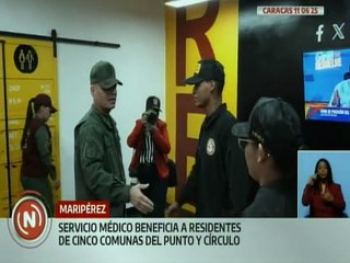 Vpdte. Sec. Vladimir Padrino inauguró servicio médico en la Guardia del Pueblo en Maripérez