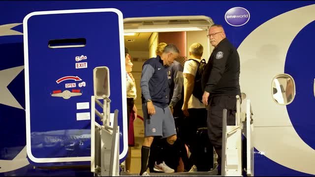 PSG - L'arrivée des Parisiens en Californie