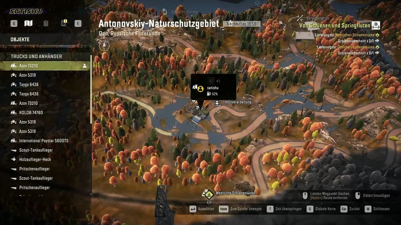 Schienen und Springfluten im Naturschutzgebiet | SnowRunner | Ep. 25