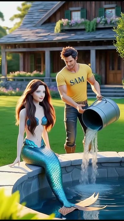 The Mermaid Fell in Love with a Man -- #mermaidsjourney