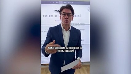 Secretário de Turismo anuncia nova era para o setor no Paraná com decreto inovador