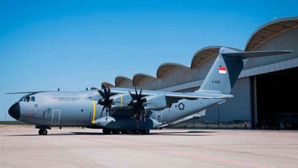 Indonesia esittelee ensimmäisen Airbus A400M -lentokoneensa