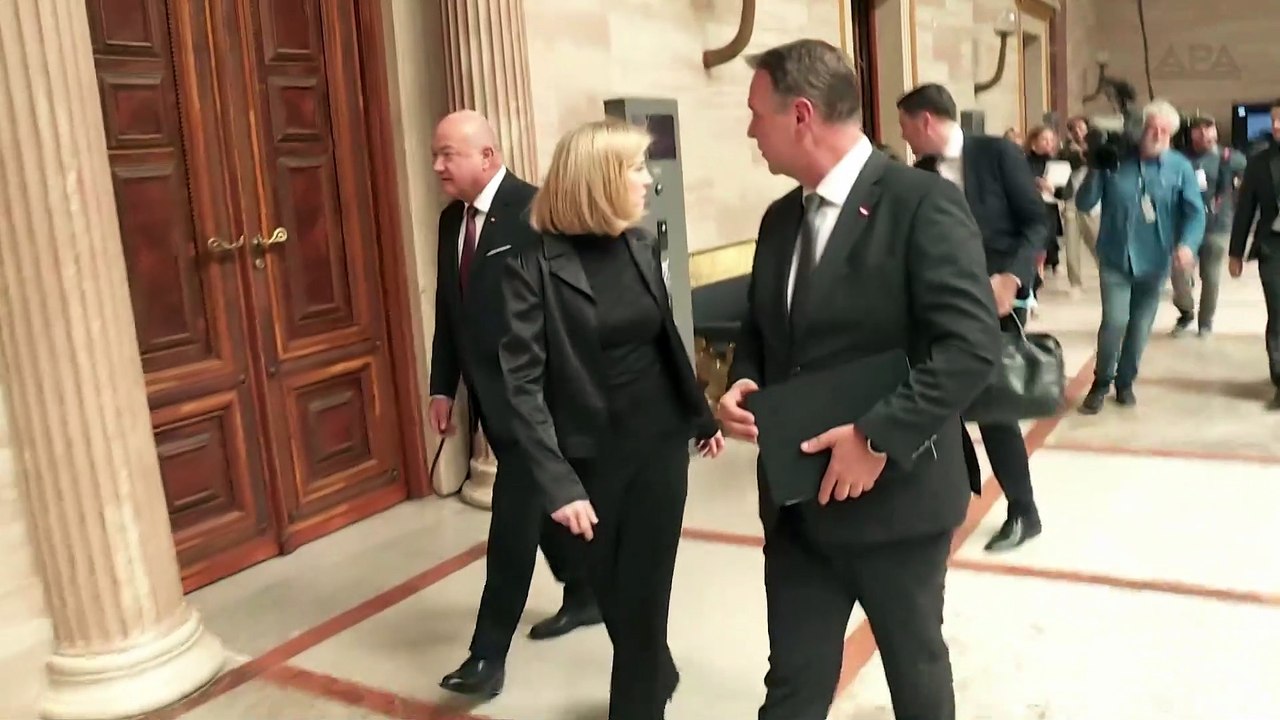 Amoklauf in Graz - Sicherheitsrat im Parlament zusammengetreten