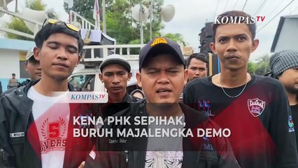 Buruh di Majalengka Demo, Peserta Aksi:  PT Kumkang Tech Indonesia PHK Sepihak
