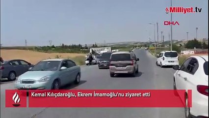 Kemal Kılıçdaroğlu Ekrem İmamoğlu'nu ziyaret etti