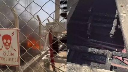Trafo merkezinde yangın çıktı, 115 kırsal mahalle elektriksiz kaldı