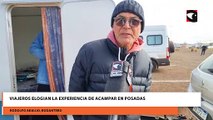 Viajeros elogian la experiencia de acampar en Posadas