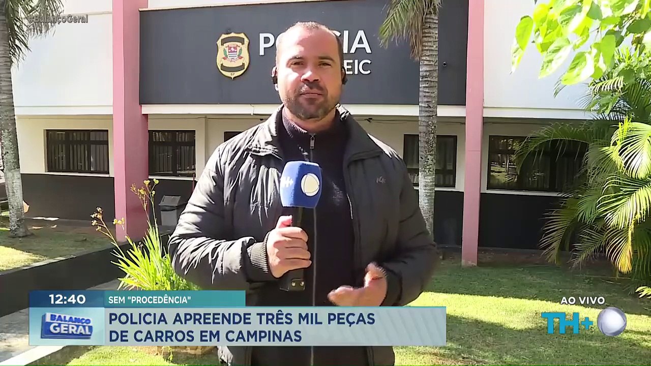 Ao Vivo: Cidade Alerta Campinas + Jornal TV Thathi