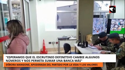 Esperamos que el escrutinio definitivo cambie algunos números y nos permita sumar una banca más