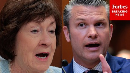 Susan Collins Questions Pete Hegseth About Shipbulidng Following Warning That China Poses 'Imminent' Threat