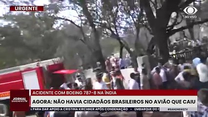Índia: avião caiu em cima de hostel para profissionais da saúde