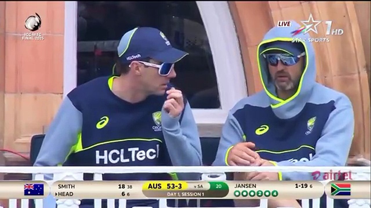 Test championship 🏆 1st day Aus vs Africa