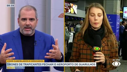 Drones de traficantes fecham o aeroporto de Guarulhos (SP)